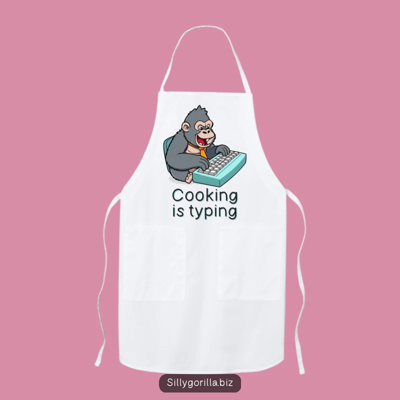 Funny Gorilla Chef Apron: Hilarious Kitchen Humor and Gift